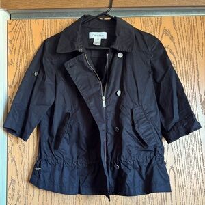 Black Calvin Klein jacket